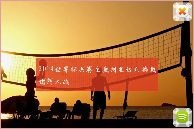 2014世界杯决赛主裁判里佐利执裁德阿大战